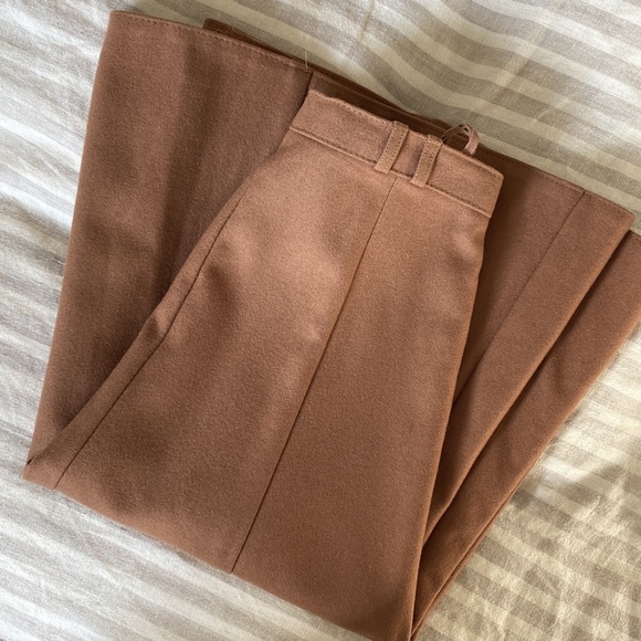 Wool Midi Skirt - Picture 3 of 6